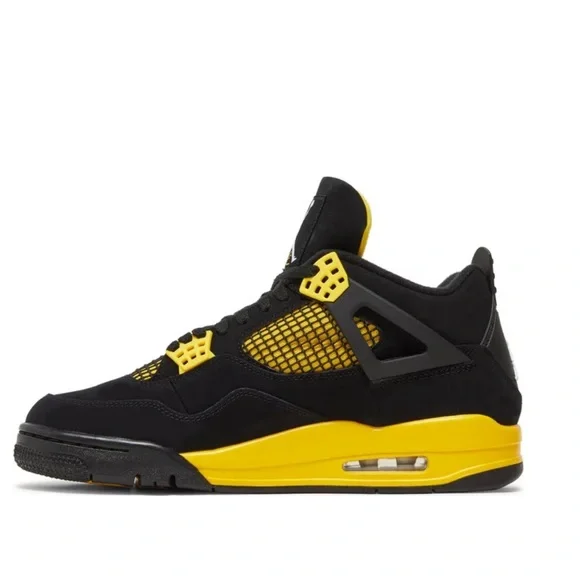 Nike Black and Yellow Athletic Shoes
